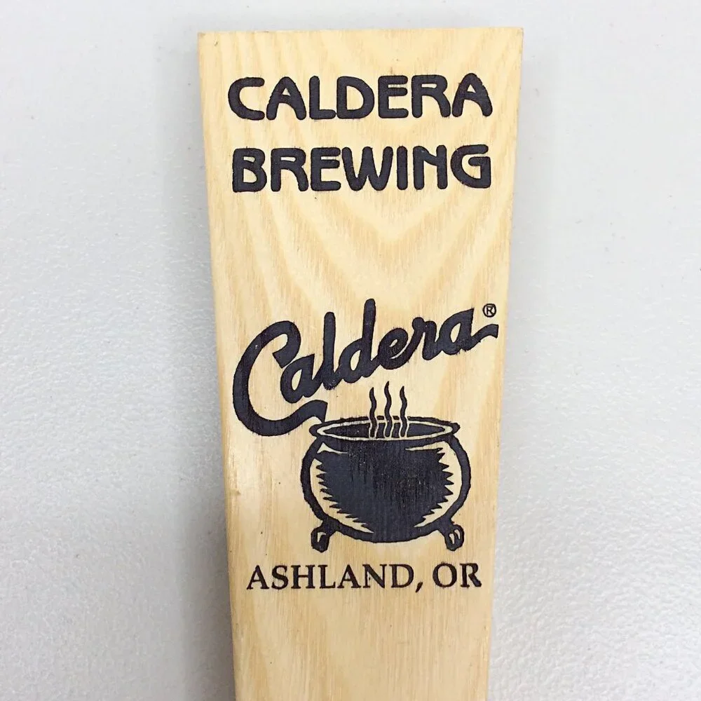 Caldera Brewing Tap Handle Ashland Oregon Cauldron Craft Beer Breweriana 9
